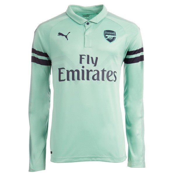 Tailandia Camiseta Arsenal 3ª Ml 2018-2019 Verde